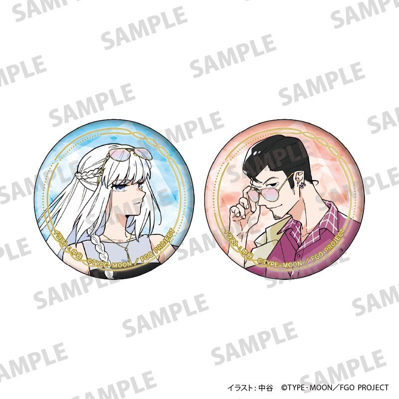 Fate/Grand Order フロム ロストベルト 缶バッジセット 2