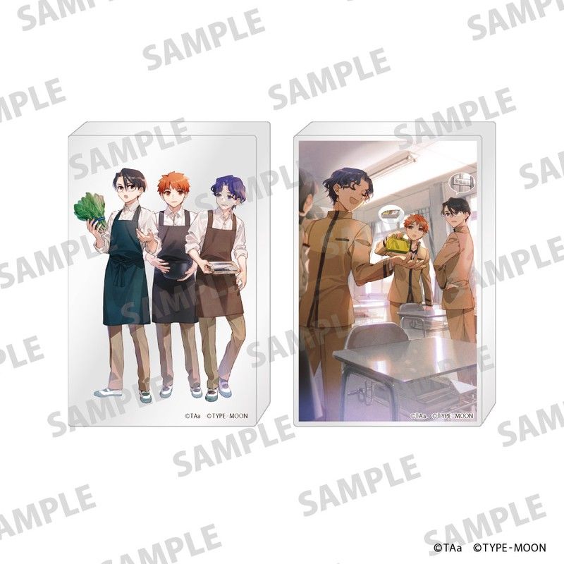 衛宮さんちの今日のごはん ミニアクリルブロックセット 1