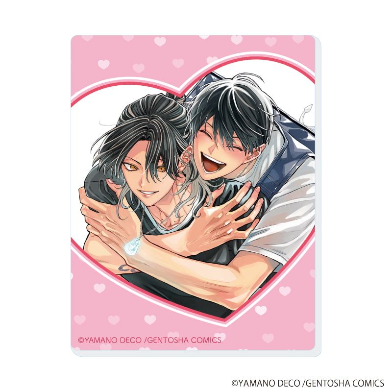 アクリルカード「しゅきしゅきMAXハート」01/ブラインド(6種)(公式&描き下ろしイラスト)