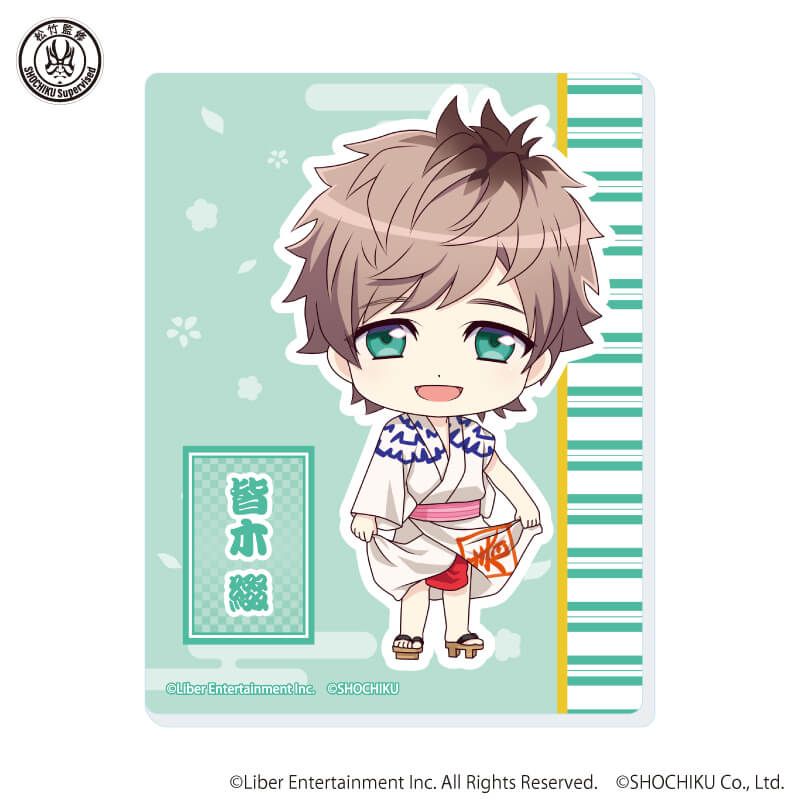 アクリルカード「A3!×歌舞伎」02/コンプリートセット(全12種)(ミニキャライラスト)