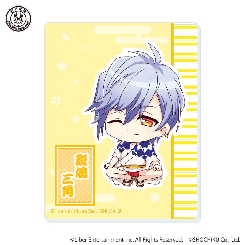 アクリルカード「A3!×歌舞伎」02/コンプリートセット(全12種)(ミニキャライラスト)