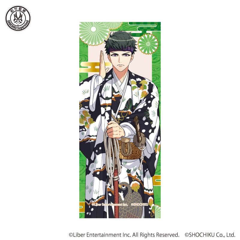 台座付きミニ掛け軸「A3!×歌舞伎」04/高遠 丞(描き下ろしイラスト)