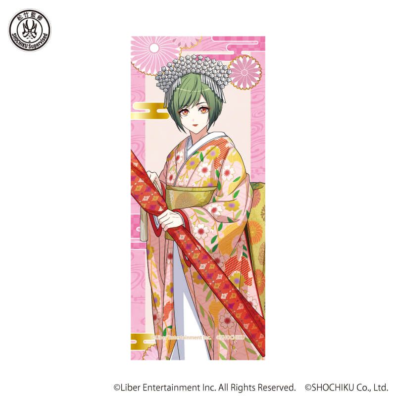 台座付きミニ掛け軸「A3!×歌舞伎」02/瑠璃川 幸(描き下ろしイラスト)