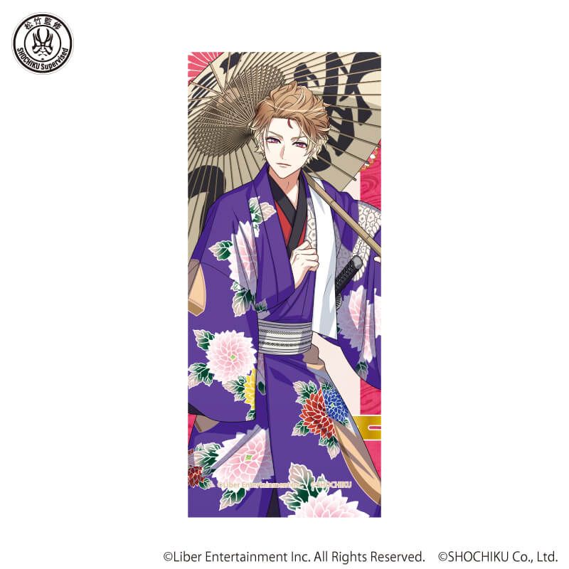 台座付きミニ掛け軸「A3!×歌舞伎」01/茅ヶ崎 至(描き下ろしイラスト)