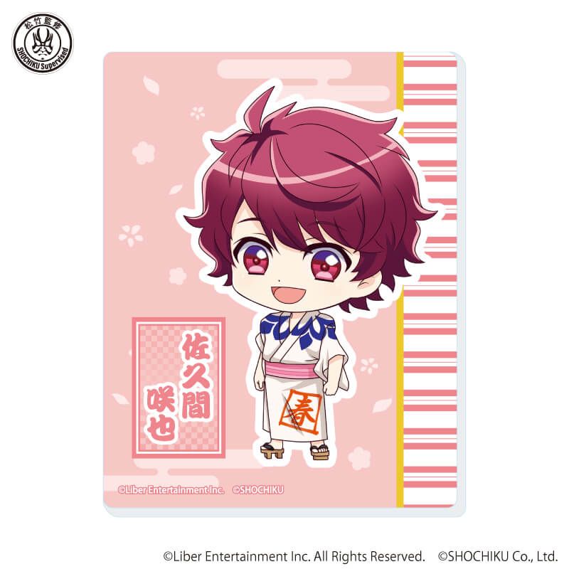 アクリルカード「A3!×歌舞伎」02/ブラインド(12種)(ミニキャライラスト)