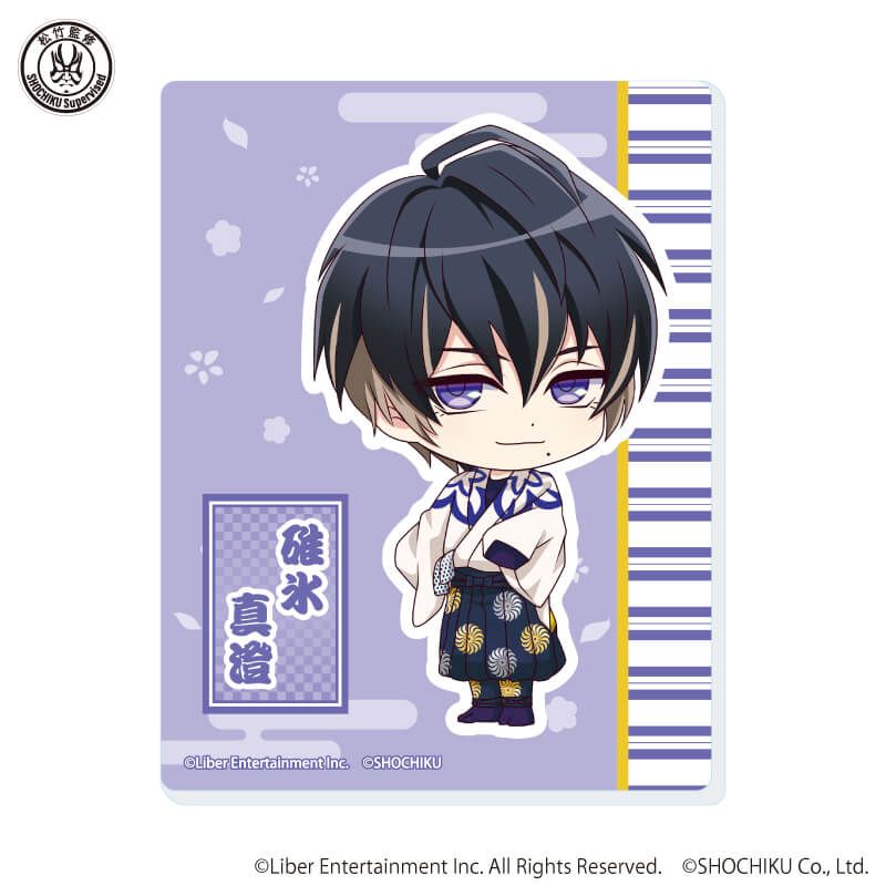 アクリルカード「A3!×歌舞伎」02/ブラインド(12種)(ミニキャライラスト)