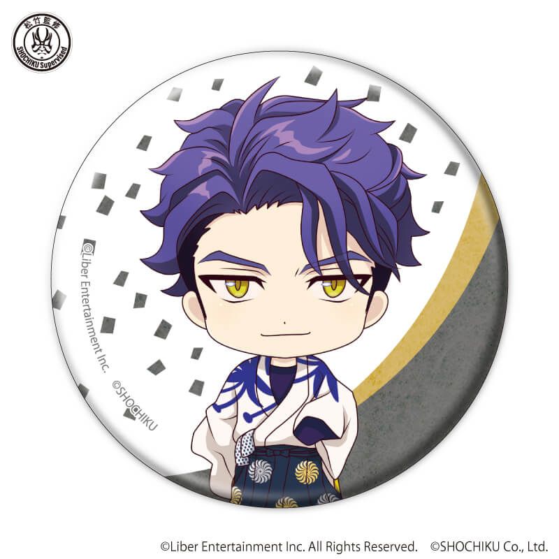 缶バッジ「A3!×歌舞伎」03/ブラインド(12種)(ミニキャライラスト