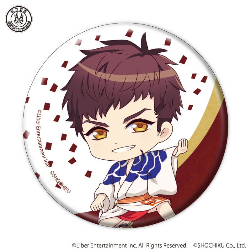 缶バッジ「A3!×歌舞伎」03/ブラインド(12種)(ミニキャライラスト)