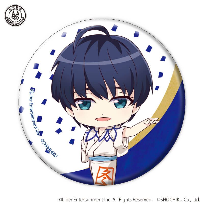 缶バッジ「A3!×歌舞伎」03/ブラインド(12種)(ミニキャライラスト)