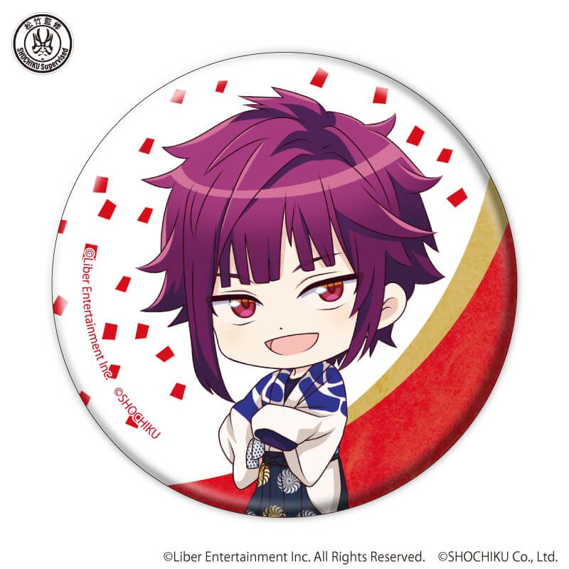 缶バッジ「A3!×歌舞伎」03/ブラインド(12種)(ミニキャライラスト)