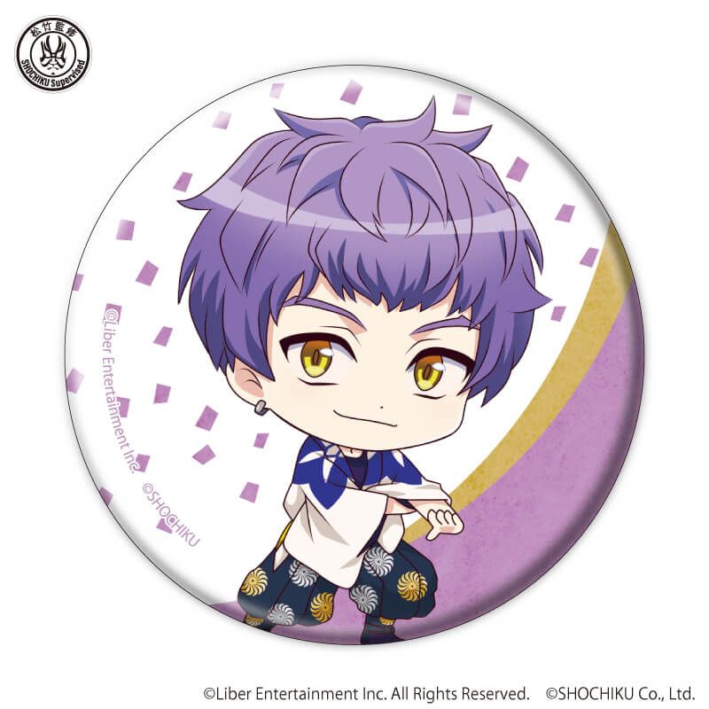 缶バッジ「A3!×歌舞伎」02/ブラインド(12種)(ミニキャライラスト