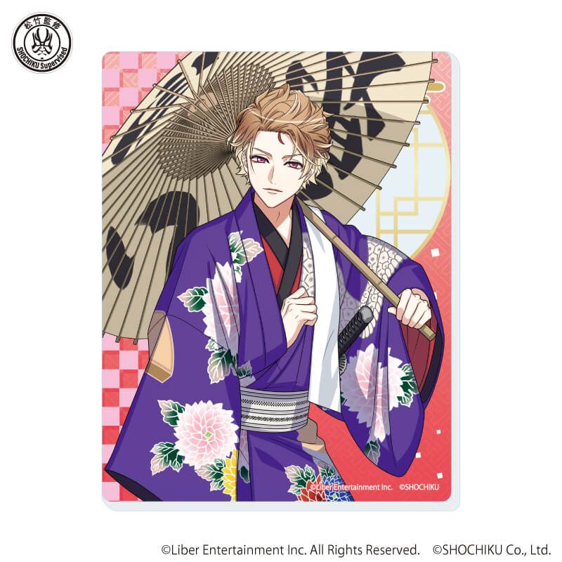 アクリルカード「A3!×歌舞伎」01/ブラインド(8種)(描き下ろしイラスト)