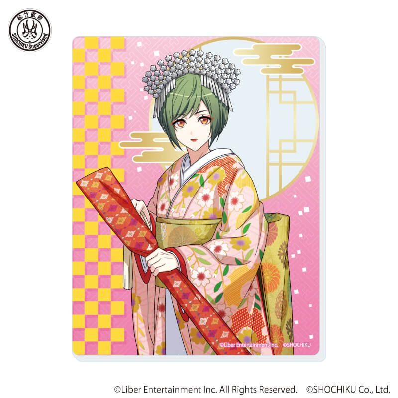アクリルカード「A3!×歌舞伎」01/ブラインド(8種)(描き下ろしイラスト)