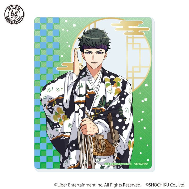 アクリルカード「A3!×歌舞伎」01/ブラインド(8種)(描き下ろしイラスト)