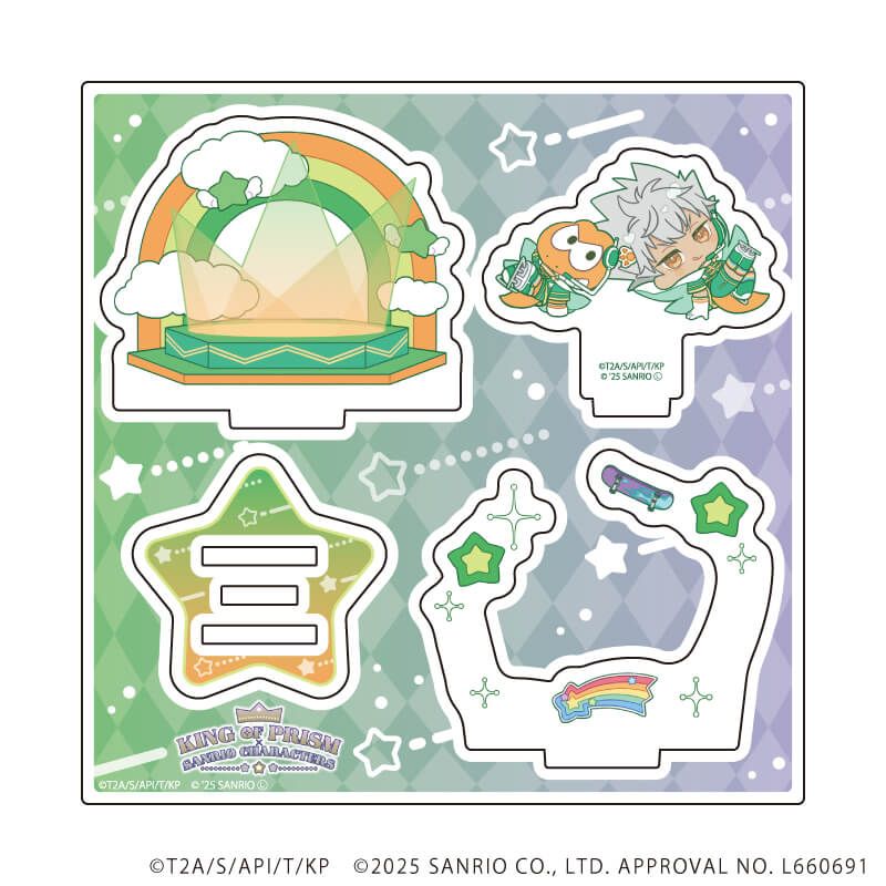 アクリルスタンドプレート「KING OF PRISM-Your Endless Call-×サンリオキャラクターズ」10/J(コラボイラスト)