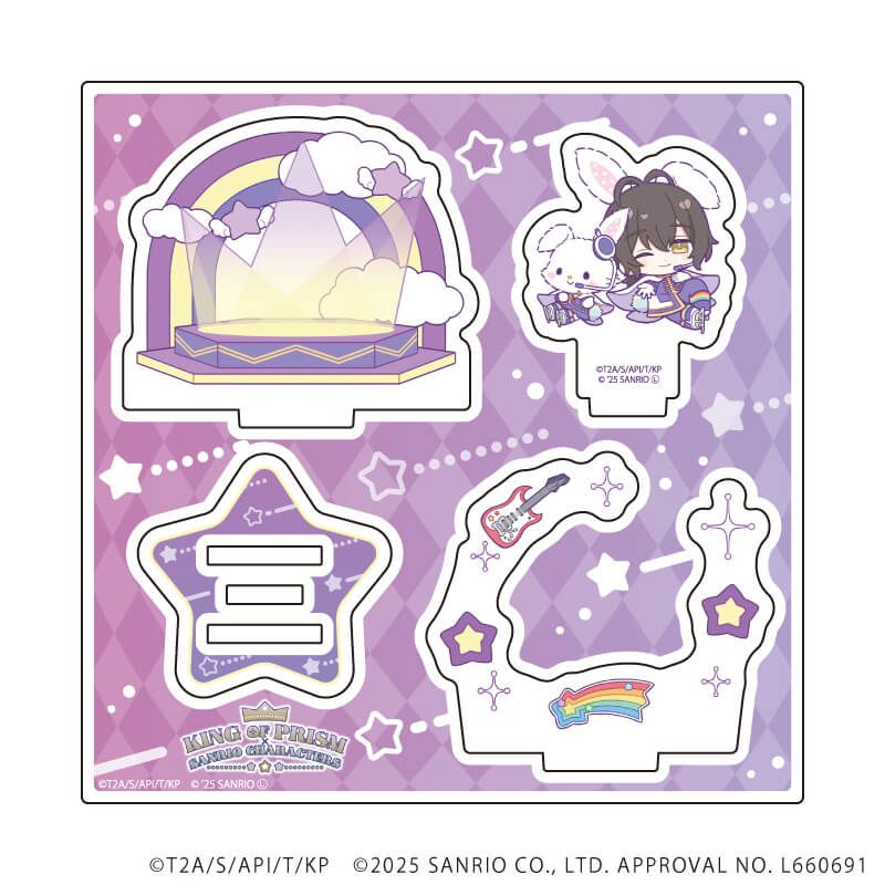 アクリルスタンドプレート「KING OF PRISM-Your Endless Call-×サンリオキャラクターズ」08/H(コラボイラスト)