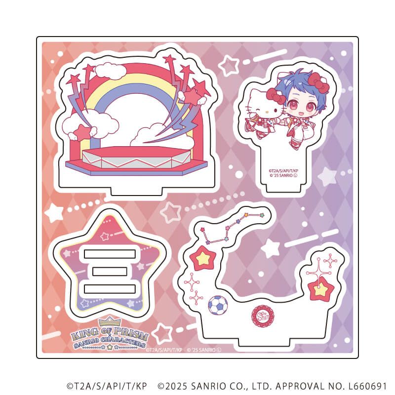 アクリルスタンドプレート「KING OF PRISM-Your Endless Call-×サンリオキャラクターズ」01/A(コラボイラスト)