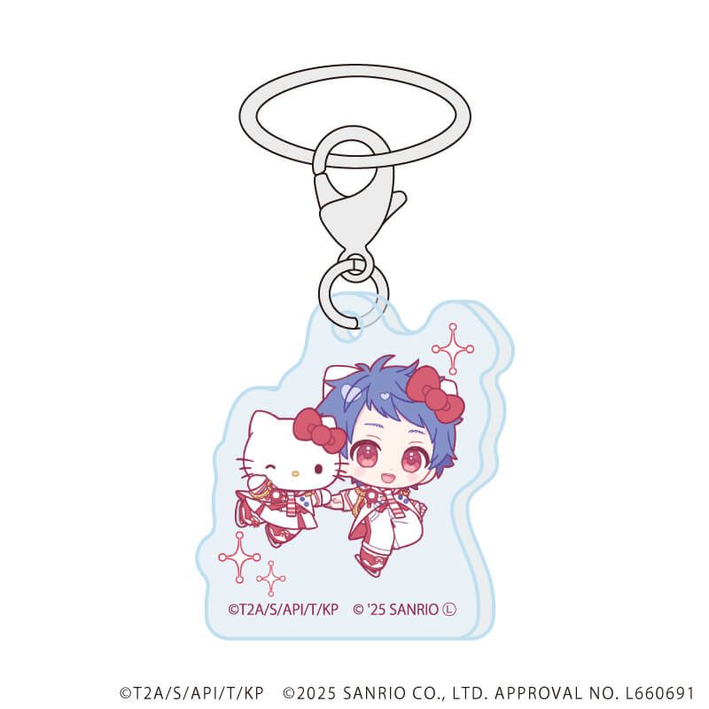 めじるしチャーム「KING OF PRISM-Your Endless Call-×サンリオキャラクターズ」01/コンプリートBOX(全10種)(コラボイラスト)