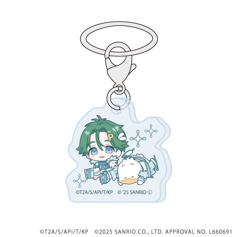 めじるしチャーム「KING OF PRISM-Your Endless Call-×サンリオキャラクターズ」01/コンプリートBOX(全10種)(コラボイラスト)