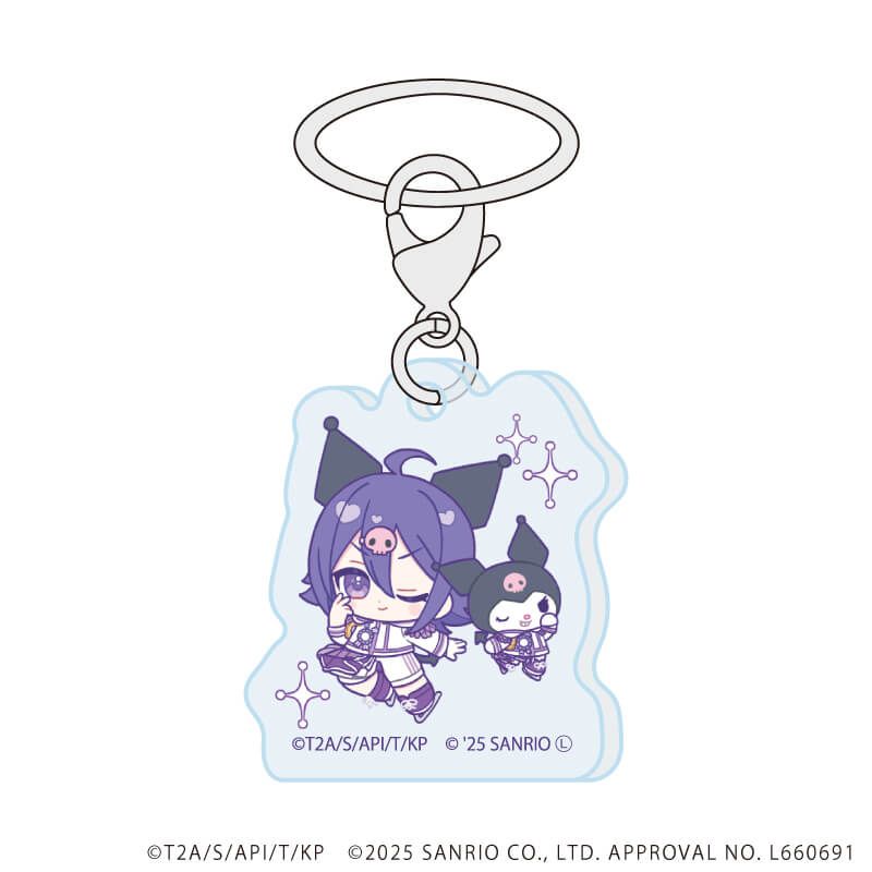 めじるしチャーム「KING OF PRISM-Your Endless Call-×サンリオキャラクターズ」01/コンプリートBOX(全10種)(コラボイラスト)