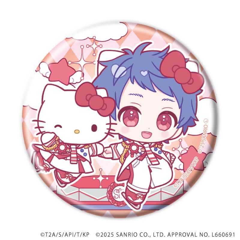 缶バッジ「KING OF PRISM-Your Endless Call-×サンリオキャラクターズ」01/コンプリートBOX(全10種)(コラボイラスト)