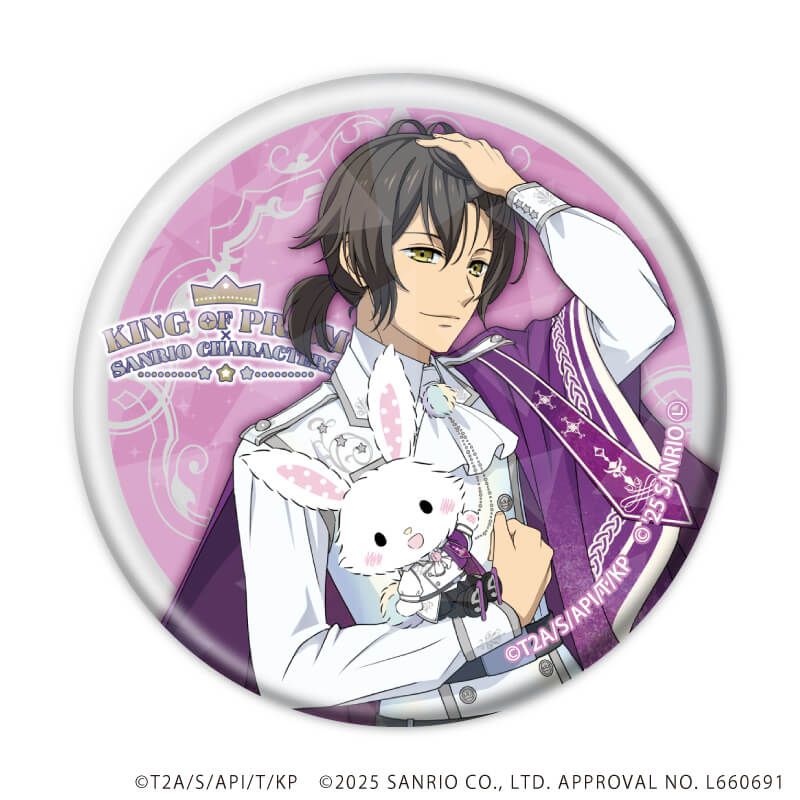 ホログラム缶バッジ「KING OF PRISM-Your Endless Call-×サンリオキャラクターズ」01/コンプリートBOX(全10種)(コラボイラスト)