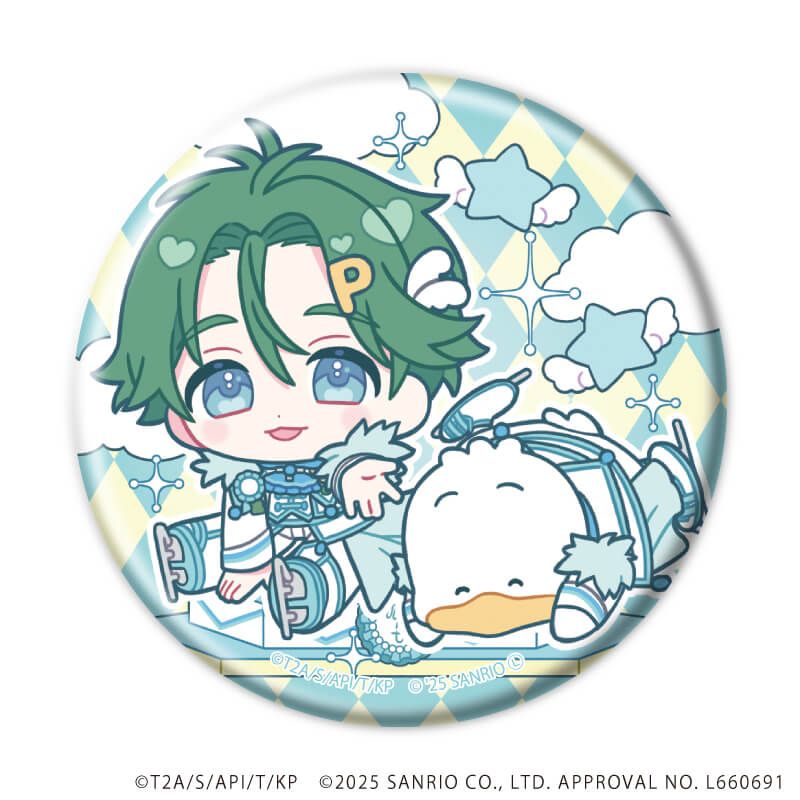 缶バッジ「KING OF PRISM-Your Endless Call-×サンリオキャラクターズ」01/ブラインド(10種)(コラボイラスト)
