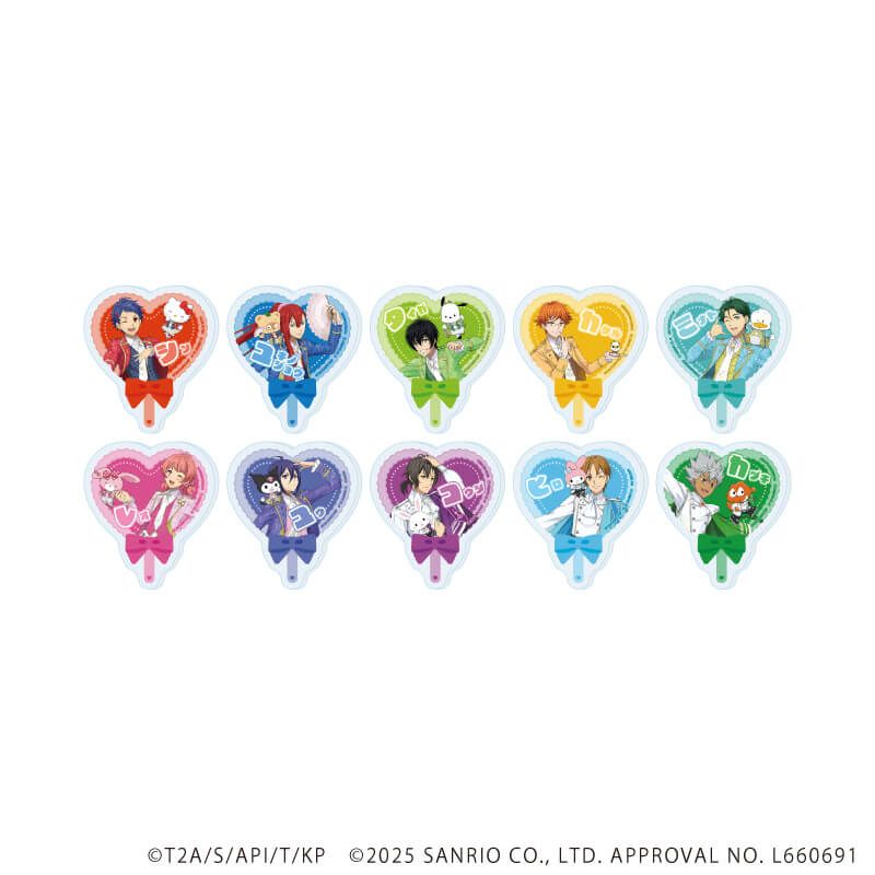 おなまえプレートバッジ「KING OF PRISM-Your Endless Call-×サンリオキャラクターズ」01/ブラインド(10種)(コラボイラスト)