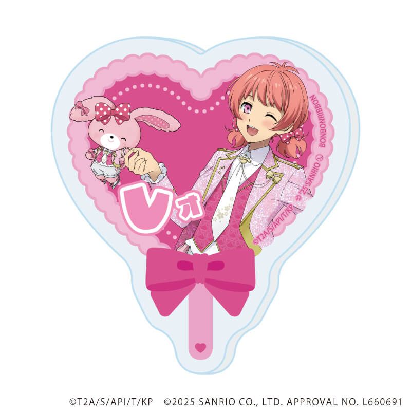 おなまえプレートバッジ「KING OF PRISM-Your Endless Call-×サンリオキャラクターズ」01/ブラインド(10種)(コラボイラスト)