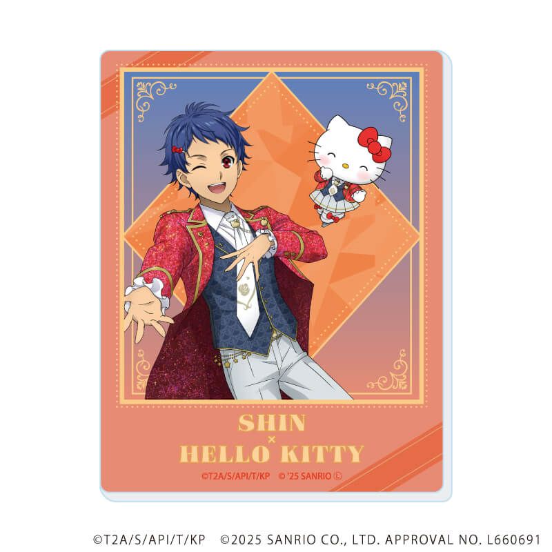 アクリルカード「KING OF PRISM-Your Endless Call-×サンリオキャラクターズ」01/ブラインド(10種)(コラボイラスト)