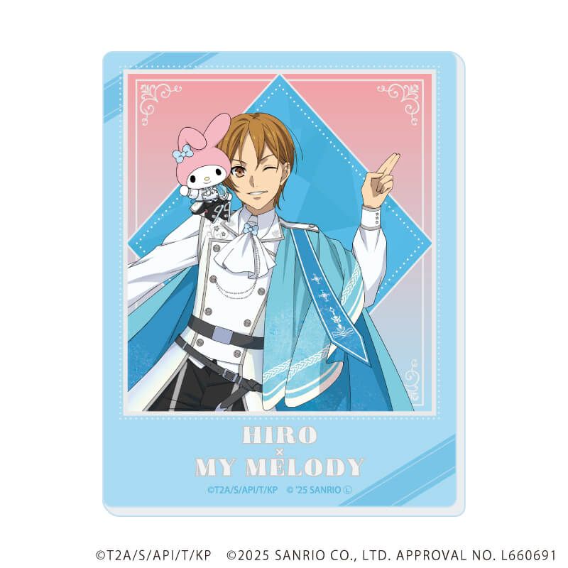 アクリルカード「KING OF PRISM-Your Endless Call-×サンリオキャラクターズ」01/ブラインド(10種)(コラボイラスト)