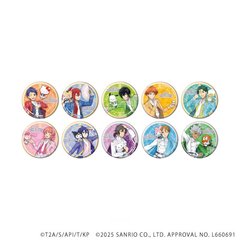 ホログラム缶バッジ「KING OF PRISM-Your Endless Call-×サンリオキャラクターズ」01/ブラインド(10種)(コラボイラスト)
