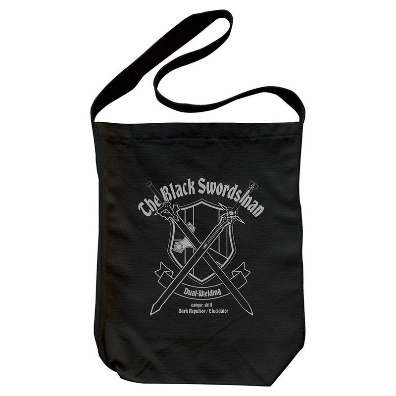 ソードアート・オンライン 黒の剣士 キリト ショルダートート Ver.2.0 ブラック