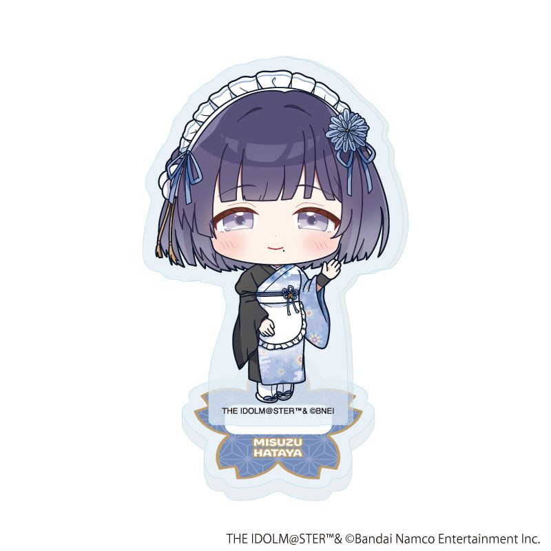 アクリルぷちスタンド「学園アイドルマスター」05/和装メイドver. コンプリートBOX(全12種)(ミニキャライラスト)