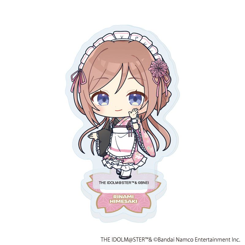 アクリルぷちスタンド「学園アイドルマスター」05/和装メイドver. コンプリートBOX(全12種)(ミニキャライラスト)