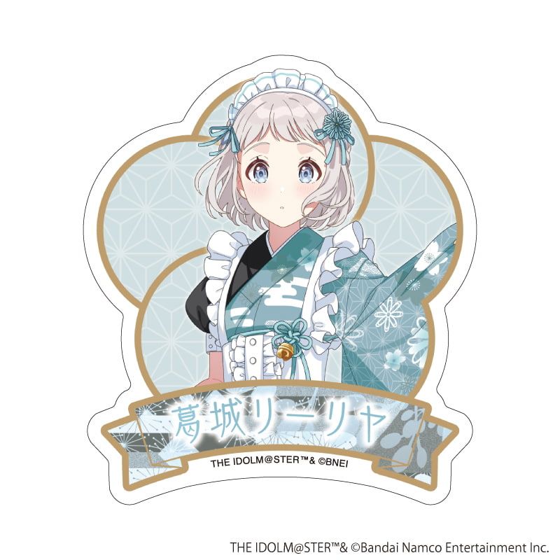 ダイカットスマホステッカー「学園アイドルマスター」17/葛城