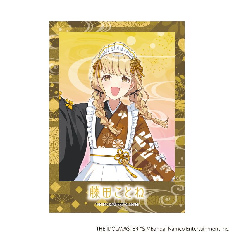 ミニフォト「学園アイドルマスター」01/和装メイドver. コンプリートBOX(全12種)(描き下ろしイラスト)