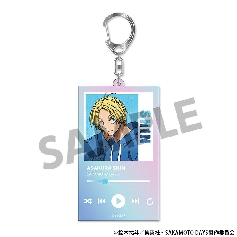 SAKAMOTO DAYS オーロラアクリルキーホルダー 朝倉シン