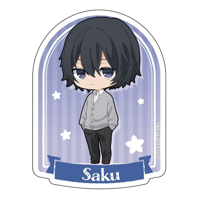 薫る花は凛と咲く ダイカットステッカー 夏沢朔