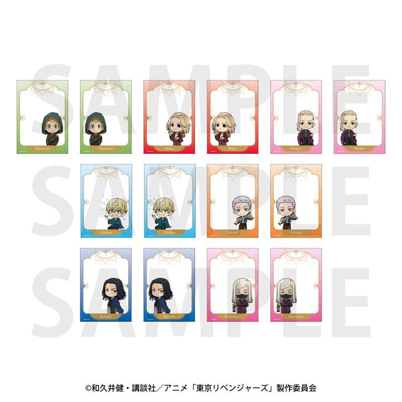 東京リベンジャーズ -アルカナ Collection- 描き起こしミニキャラ トレーディングクリアカード