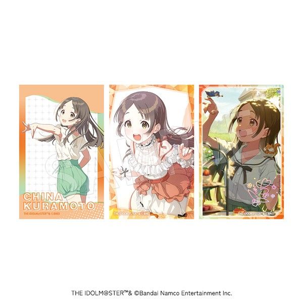 学園アイドルマスター ハードブロマイド(3枚セット) 倉本千奈