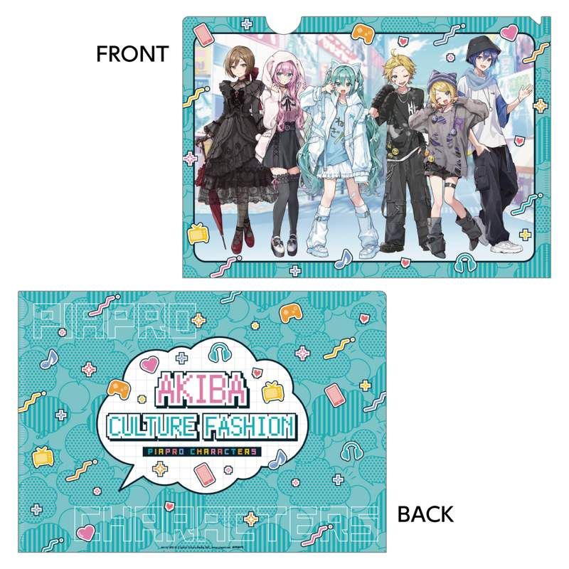 初音ミク クリアファイル akiba culture fashion