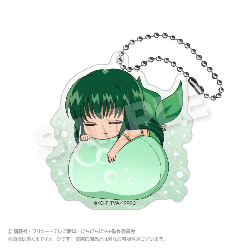 ぴちぴちピッチ ふわみんアクリルキーホルダー リナ