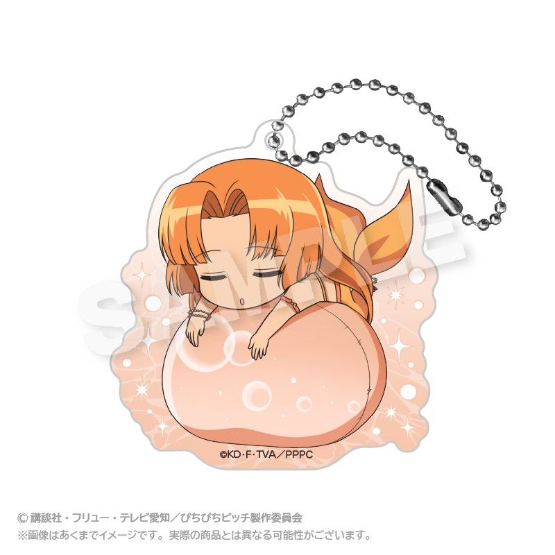 ぴちぴちピッチ ふわみんアクリルキーホルダー 星羅