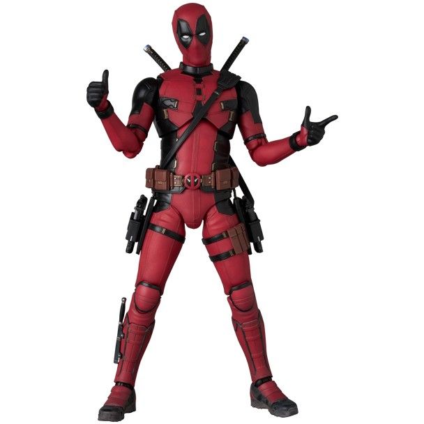 Deadpool & Wolverine フィギュア&ネックレス2種セット MAFEX DEADPOOL (Deadpool & Wolverine Ver.)｜アニメ