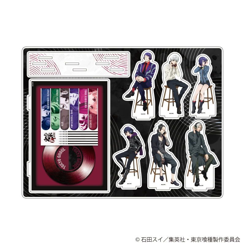 アクリルジオラマ「東京喰種」02/集合デザイン(描き下ろしイラスト)