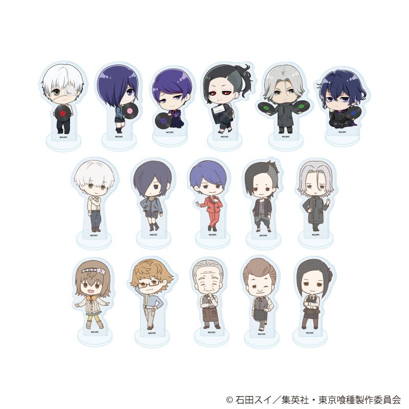 アクリルぷちスタンド「東京喰種」02/ブラインド(16種)(描き起こしイラスト)