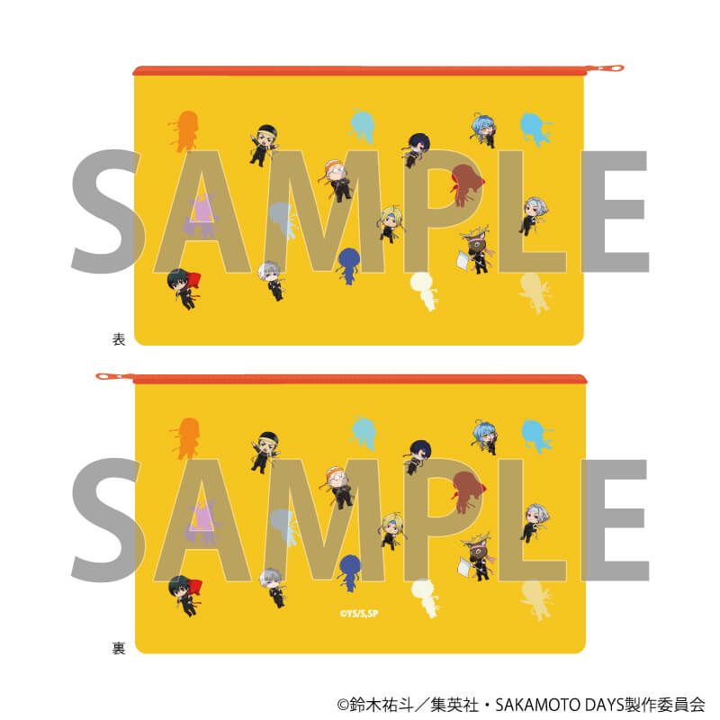 キャラポーチ「SAKAMOTO DAYS」01/応援団ver.(ミニキャライラスト)