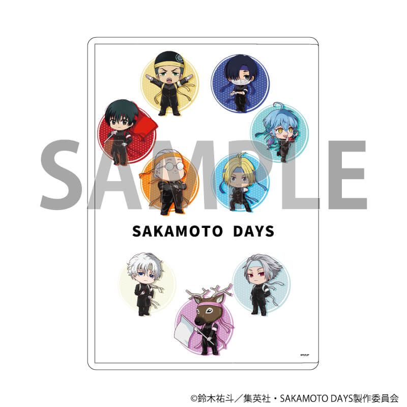 キャラクリアケース「SAKAMOTO DAYS」11/応援団ver.(ミニキャラ