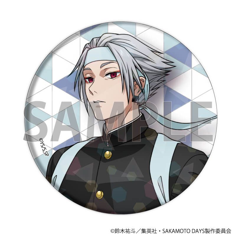 ホログラム缶バッジ(57mm)「SAKAMOTO DAYS」23/応援団ver. コンプリートBOX(全6種)(描き下ろしイラスト)